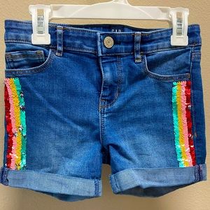 Gap kids jean shorts